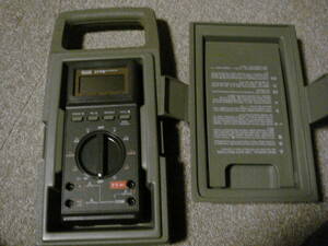 レア　珍品　軍用　米軍　アメリカ軍仕様　米国製　 フルーク FLUKE 27/FM DMM デジタルマルチメーター 