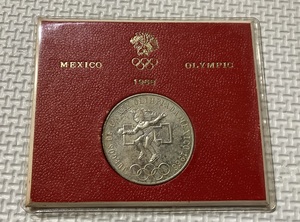  メキシコ オリンピック 25ペソ記念硬貨 1968年 メダル コイン 銀貨 貨幣　五輪　MEXICO OLYMPC