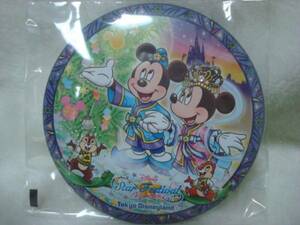 【即決】TDL ディズニーランド　七夕　2013　缶バッチ　チップ&デール 缶バッジ　チーデー