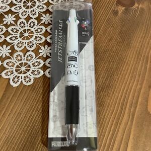 日本製　　スヌーピー ジェットストリーム　　4&1 送料140円 新品 多機能ペン ボールペン　ホワイト
