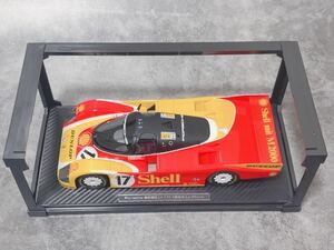 激レア★ 1/18 HPI ・racing Porsche ポルシェ 962C ルマン LM 1988 #17 SHELL 廃盤品　関: EXOTO 956 911 イグ Ignition autoart 京商