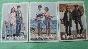 9）パク・ヒョンシク / アフタースクール ユイ★ BANG BANG 2018年 春、夏、秋冬 カタログ ３冊セット Park Hyung Sik 花郎 Dr.スランプ