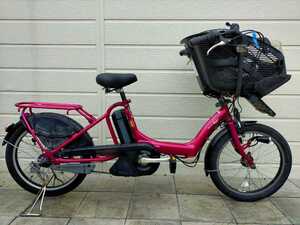 ヤマハ PAS Kiss 電動アシスト自転車 20インチ X863 2012年 内装3段変速 6.0Ahバッテリー・充電器 整備済み自転車！ 070801