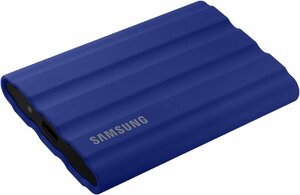 Samsung T7 Shield 2TB 外付けSSD 【防水、防塵】 最大転送速度1,050MB/秒 USB3.2 Gen2(10Gbps, Type-C) PS4 PS5 MU-PE2T0R-IT/EC ブルー