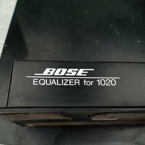 BOSE ボーズ EQUALIZER for 1020 イコライザー 動作未確認 ジャンク