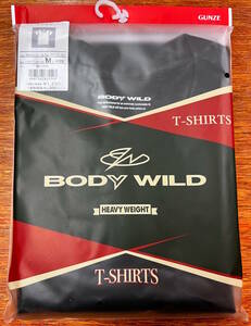 ★即決★Lサイズ★新品タグ付 GUNZE グンゼ BODY WILD★紳士 メンズ 半袖丸首 Tシャツ★アウターTクルーネックTシャツ/2★￥1430