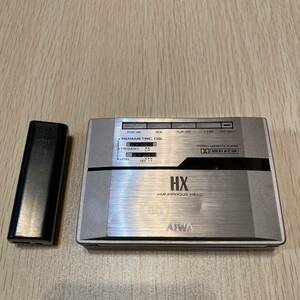 AIWA CassetteBoy HS-PX30 ポータブルカセットプレーヤー　カセットボーイ　通電確認済み　昭和レトロ