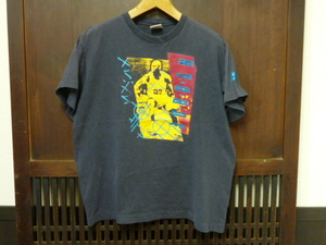USA古着　Tシャツ NIKE BOYS XL 18-20 80s 90s JORDAN ナイキ　ビンテージ　黒　ブラック　ジョーダン　アメリカ製