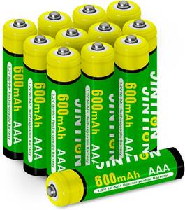 単4形12個パック 単4形 充電池 充電式 12本パック 1.2V 600mAh 約1000回使用可能 単四 単4 充電 電池 リ
