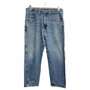 Wrangler デニムパンツ W35 ラングラー ブルー コットン メキシコ製 古着卸 アメリカ仕入 2312-585