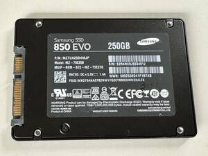 SAMSUNG【動作確認済み】SSD 250GB　3001