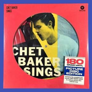 未開封　超希少ピクチャー盤　完全数量限定　EU盤　チェット・ベイカー　シングス　Chet Baker　Sings　180g重量盤　1LP