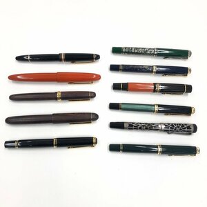 万年筆 11点 おまとめ MONTBLANC/Pelikan/他【CDAP0033】