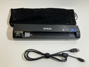 美品 EPSON エプソン ポータブルスキャナ DS-40 J361A 現状品