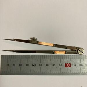 英型製図器 デバイダー 12.5cm 製図用 レトロ 昭和 ケント？ KENT?