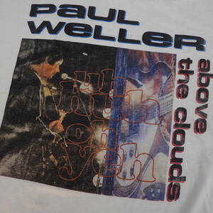 ■ 90s Paul Weller Vintage T-shirt ■ ポールウェラー ヴィンテージ Tシャツ 当時物 本物 バンドT ロックT ポール ウェラー the jam