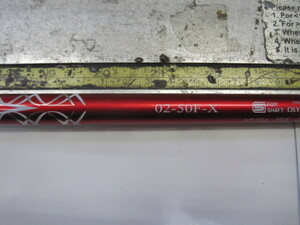 中古品3W用シャフト★DERA MAX★02-50F X★OLYMPIC★107.5cm