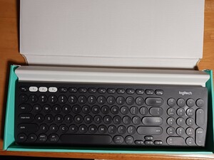 US配列 Logitech K780 マルチデバイス Bluetoothキーボード 2.4GHz無線 ワイヤレスキーボード