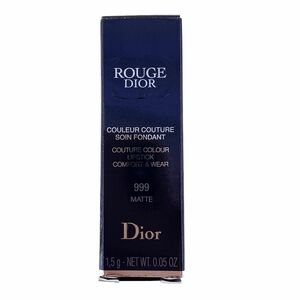 【中古】 DIOR ディオール 口紅 C102700 ROUGE DIOR クチュールカラーリップスティック 999 マット 23023003 MK