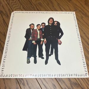 STIFF 5 LIVE 輸入盤中古レコード　アナログ　ニックロウ　エルヴィスコステロ　イアンデュリー　パブロック名盤　3枚まで同梱発送可能