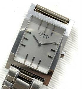 T03/174 HERMES PARIS エルメスパリ アナログ 時計 メタルブレス 腕時計 TA1.710 シルバー