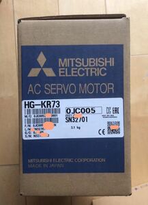 （5/13-8#）2021年製、新品未使用、三菱電機 MITSUBISHI サーボモーター HG-KR73 （国内発送、正規品)3