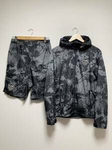 美品☆[F.C.R.B×NIKE] 15AW WARM UP SETUP ウォームアップ トレーニングセットアップ S 上下 ジャケット ショーツ FCRB ブリストル ナイキ