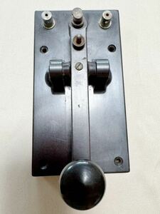 昭和18年製 無線 モールス信号 手動電鍵二型改一 レトロ アンティーク ジャンク