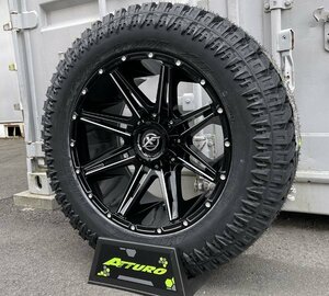 20x10J ランクル200 ランクル100 XF OFFROAD XF220 20インチタイヤホイールセット ATTURO TRAIL BLADE XT 275/55R20 285/55R20 33x12.50R20