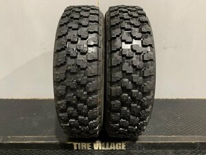 YOKOHAMA ADVAN MT-14 195/65R15 15インチ スパイクタイヤ 2本 バリ溝 カップピン　(MTX58)