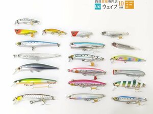 ジャクソン Gコントロール 40、ダイワ ショアスパルタン ウォブリア S、ジャッカル ビッグバッカー アンチョピード 103等 計20点