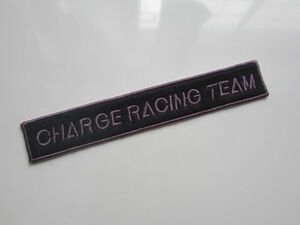 CHARGE RACING TEAM チャージレーシングチーム F1 紫 ワッペン/レナウン マツダ 自動車 バイク レーシング スポンサー ⑨111