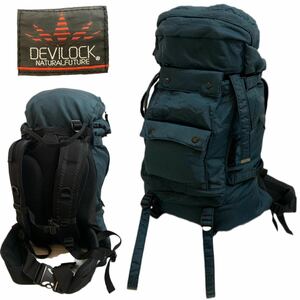 Devilock VINTAGE デビロック ヴィンテージ リュック リュックサック バックパック ザック バッグ グリーンブルー系 アウトドア アーカイブ