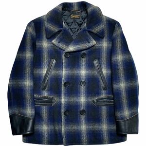 【即決】09AW Mサイズ テンダーロイン T-RAIL COAT チェック Pコート ジャケット キムタク着