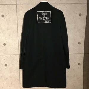 ONtheCORNER ITEM No.1012/COMMEdesGARCONS HOMMEPLUS コムデギャルソンオムプリュス ナイロンステンカラーコート 08aw size:M