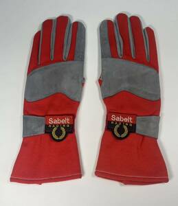 ☆新品☆ Sabelt RACING GLOVE サベルト レーシンググローブ レース カート 車 サイズ9