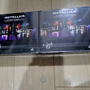video cd 3枚組、2セット　Metallica
