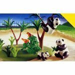 プレイモービル 動物園 パンダの家族 3241(未使用品)　(shin