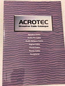 アクロテック ACROTEC ケーブルカタログ1998