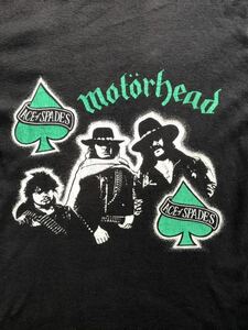 Motorhead Ace of Spades ヴィンテージ バンドＴ iron maiden metallica slayer clash sex pistols damned girl school lewis leathers