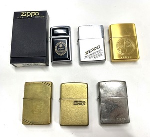 P166-W13-886 ◆ Zippo ジッポ ライター 6点 Blue Note/GUAM/SKULL/ゴールドカラー/シルバーカラー 喫煙器具 喫煙グッズ 喫煙具 火花あり③