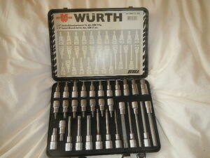 WURTH 1/2用　トルクス、ヘックス、XZN 長期保管品