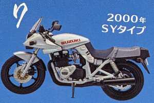 ⑦SUZUKI GSX1100S 刀 2000 SYタイプ　ヴインテージバイクキットVol.10　1/24　エフトイズ　F-toys