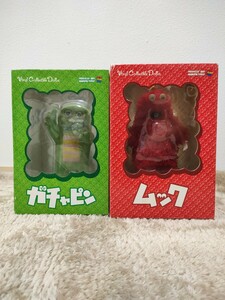 ガチャピン ムック メディコムトイ ヴァイナルコレクティブルドールズ 開封品