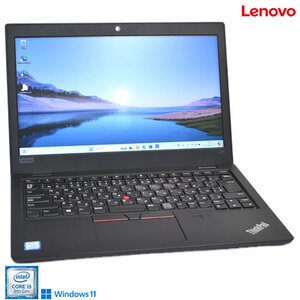 Windows11 Lenovo ThinkPad L380 第8世代 Core i5 8250U M.2SSD256G メモリ8G Webカメラ Wi-Fi USBType-C