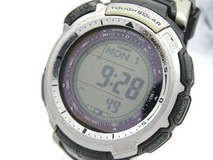 1円◆稼働◆ カシオ PRW-1300J プロトレック デジタル ソーラー メンズ 腕時計 O587