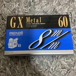 maxell GX Metal 60 ビデオカセットテープ P6-60GXM 新品　未開封