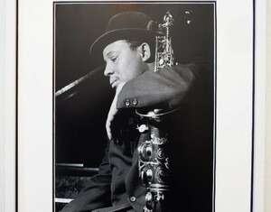 ルー・ドナルドソン/The Time is Right Album session Photo 1959/アート ピクチャー 額装品/Lou Donaldson/framed Jazz Icon Photography