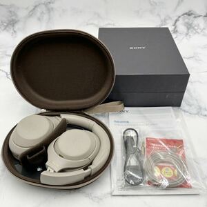 &【売り切り】SONY ソニー ワイヤレスノイズキャンセリングステレオヘッドセット WH-1000XM4 音響機器 音出し確認済み ヘッドホン 