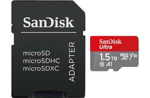 ★超大容量★SanDisk microSDカード Ultra 1.5TB UHS-I Class10 アダプタ付